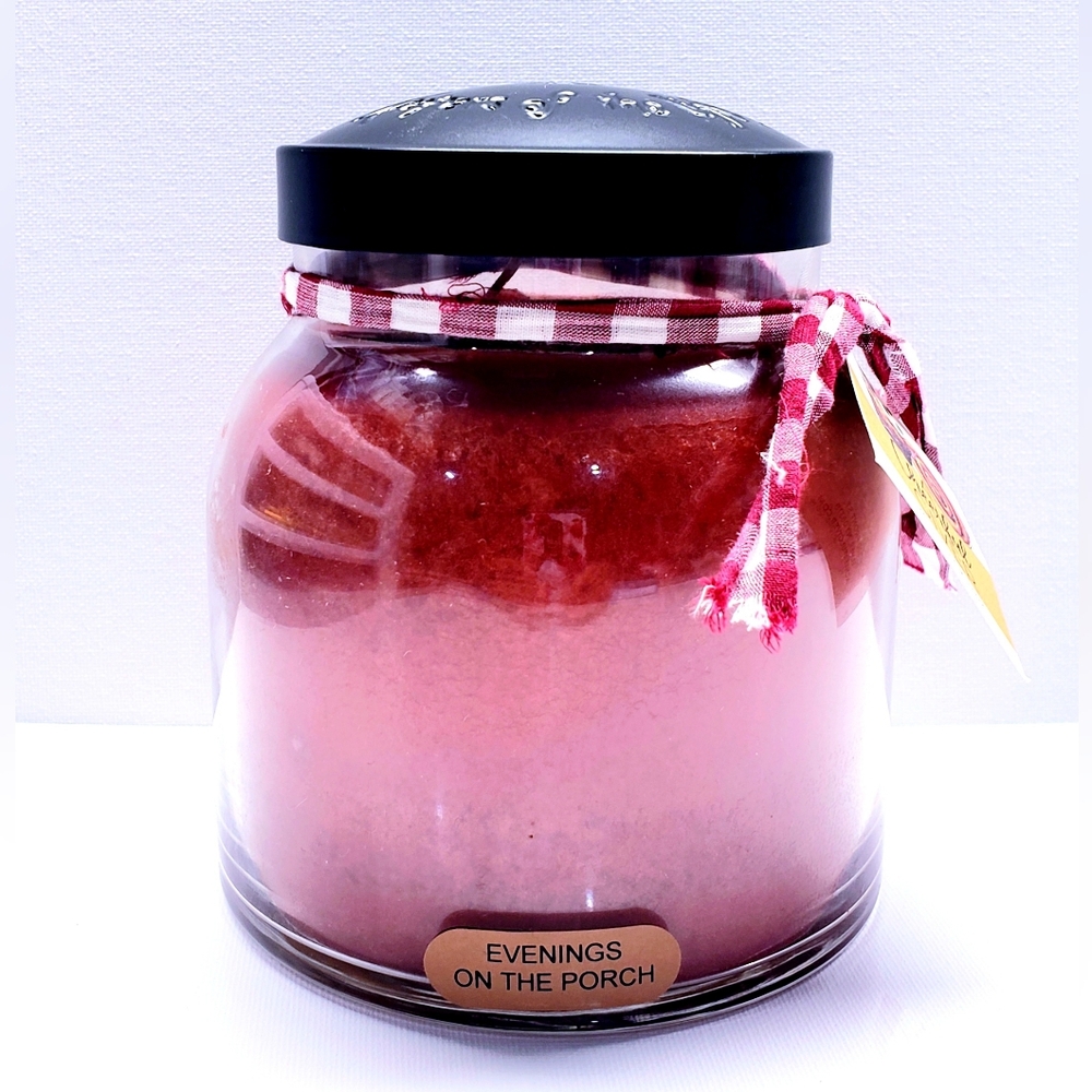 EVENING ON THE PORCH -A Cheerful Giver Papa Jar Scented Candle, 34 oz